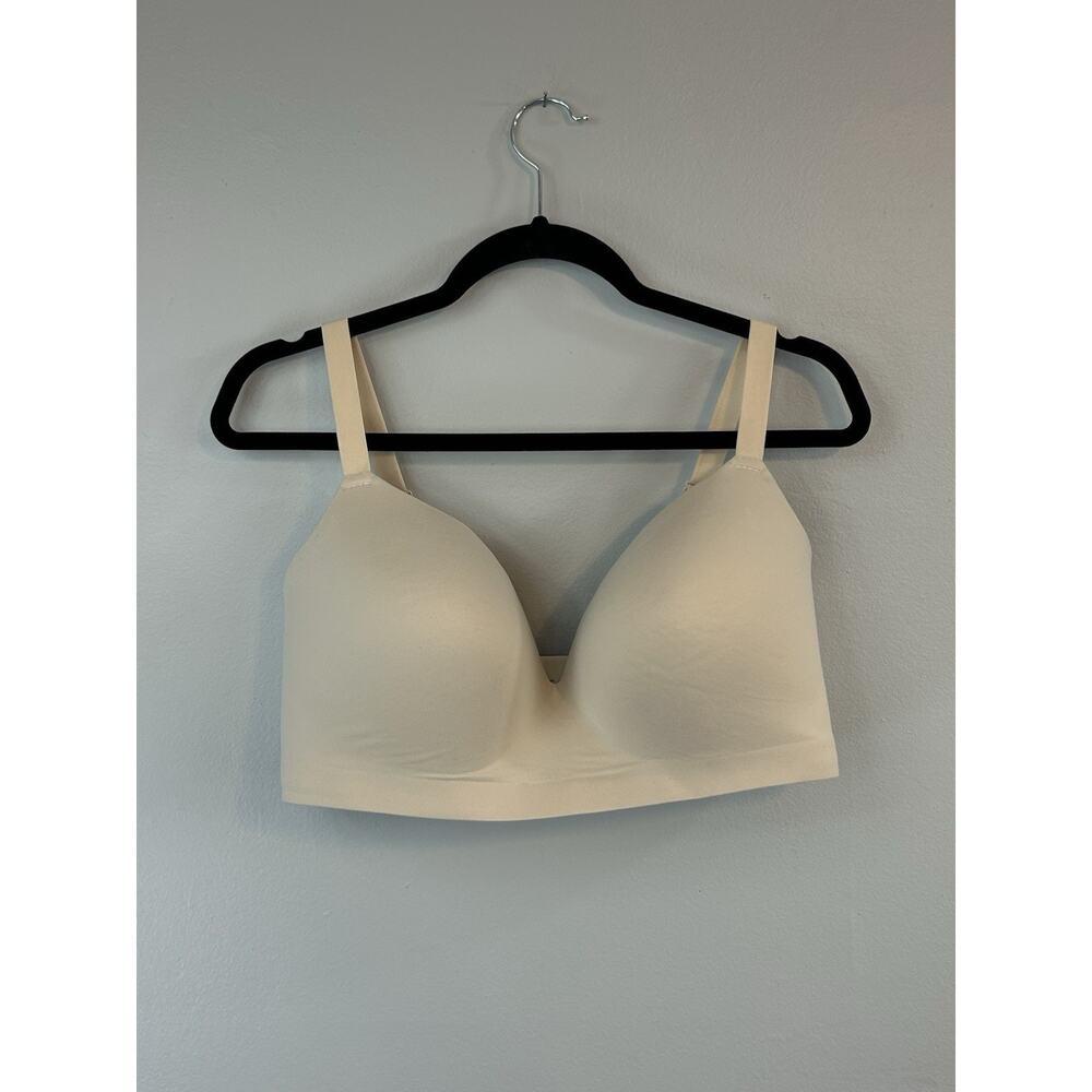 SOMA Enbliss Women’s Wireless T Shirt Bra Size 40DD Beige